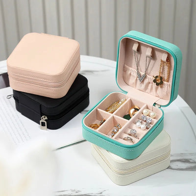 Mini Leather Jewellery Organizer